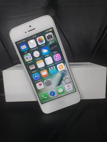 Celular IPhone 5 Branco 16GB Completo Aceito Trocas