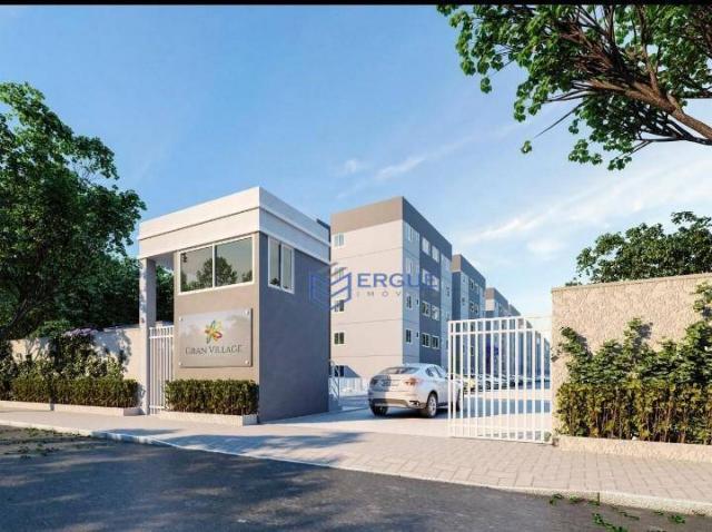 Apartamento com 2 dormitórios à venda, 47 m² por r$ 130.990 - centro - caucaia/ce - Foto 4