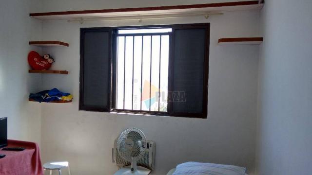 Cobertura com 3 dormitórios para alugar, 256 m² por r$ 5.000/mês - canto do forte - praia - Foto 14