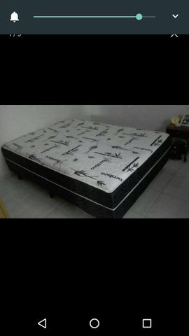 Cama box casal lacrada= frete grátis entrego hoje - Foto 2