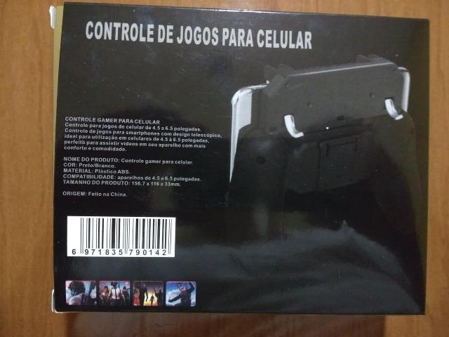 Controle/Manete para Celular - (suporte +gatilhos) De 50 por 25 a vista - Foto 2