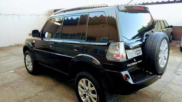 Pajero TR4 Aut 4X4 2012 Multimídia. Couro, Pneus Novos, Impecável, Sem detalhe - Foto 6