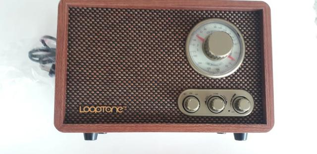 Retro bluetooth rádio loop tone (novo lacrado na caixa) - Foto 2