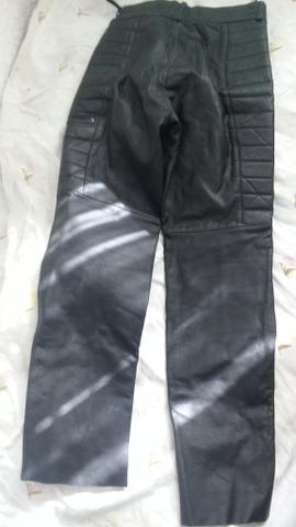 Calça motococlista de couro legitimo (40) - Foto 5