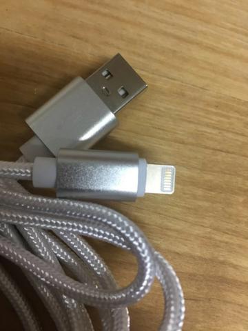 Cabo usb trançado para iphone (Anápolis/GO) - Foto 2