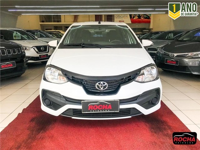 TOYOTA ETIOS 2020 1.5 X PLUS SEDAN 16V FLEX 4P AUTOMÁTICO