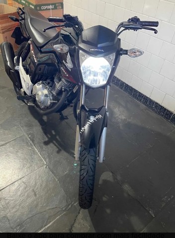 HONDA CG 160 FLEX PRETA
