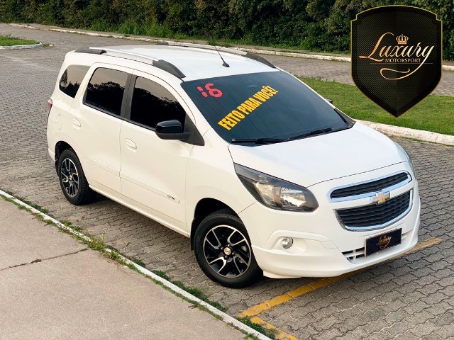 CHEVROLET SPIN 2016 LTZ 7 LUGARES 1.8 MECÂNICA + GNV