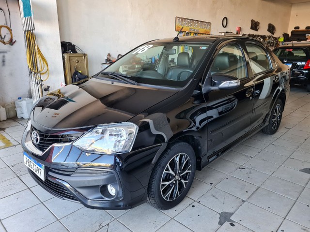 ETIOS SEDAN PLATINUM ANO 2018 AUTOMÁTICO EXTRA!!