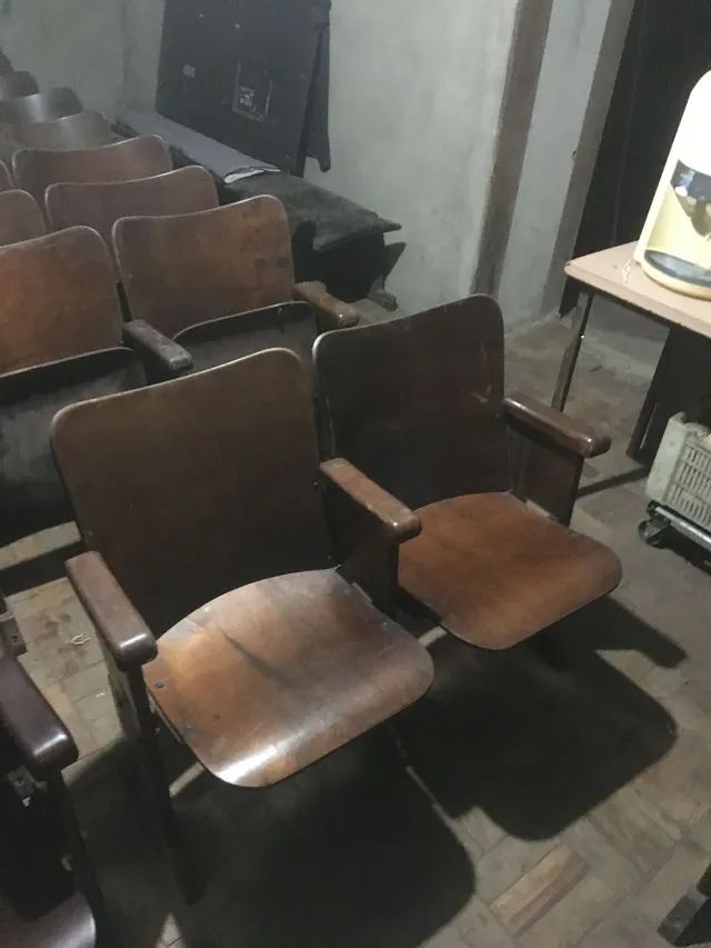 Cadeiras Cinema Antigas  - Foto 4
