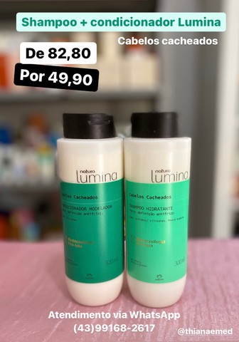 Kit Shampoo e condicionado Natura Lumina - Beleza e saúde - Recreio,  Londrina 1137801368 | OLX