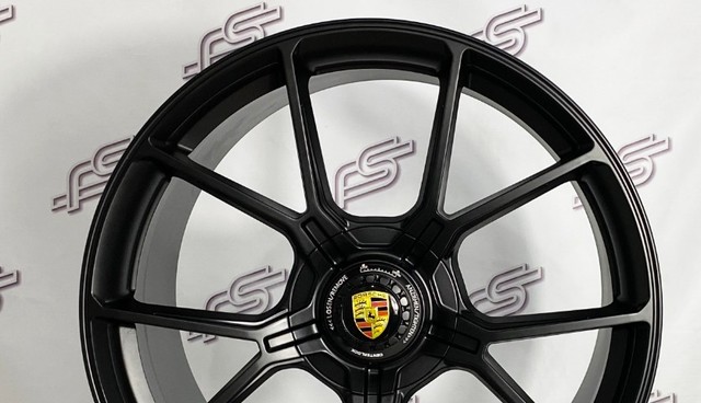 Rodas Porsche GT3 Forged P/ 991/992 Preto 5x130 - 20x8,5 e 21x11,5 - Foto 2