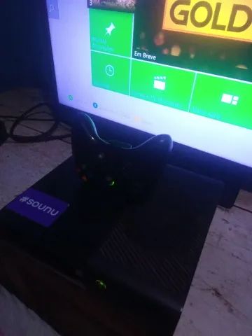 Xbox 360 500gb-Troco por cpu - Videogames - Morro da Cruz, Taquara