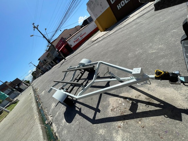 Reboque para jet ano 22025 zero pronta entrega cores branca ou preta  para 170 230 300 - Foto 4