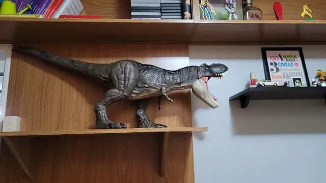 Dinossauro Articulado com Som - Tiranossauro Rex - Ataque e Devore -  Jurassic World Dominion - Mattel - superlegalbrinquedos