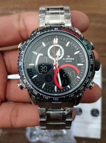 Relógio naviforce de aço inoxidável  - Foto 3