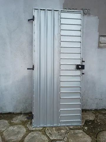 Portão novo GALVANIZADO de 210x90 - Foto 3