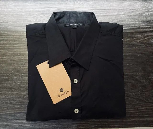 Camisa social Tricoline Ellus