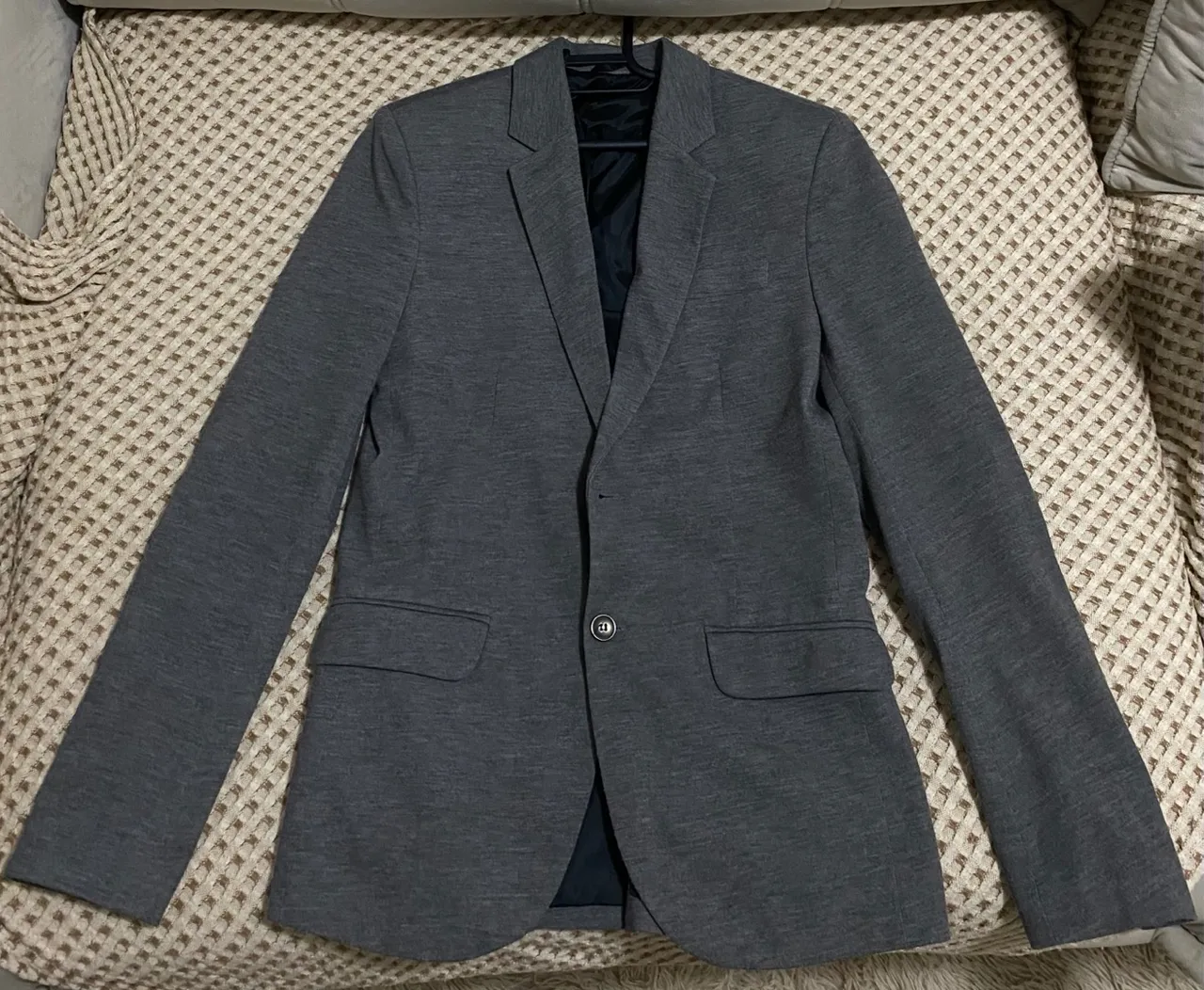 Blazer Masculino Cinza - ZARA - Tamanho M