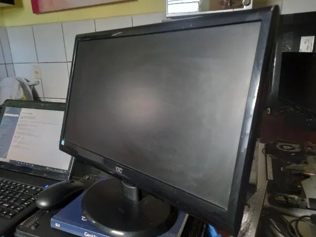 Monitor Lcd AOC E2050SN Semi novo 17 polegadas - Foto 5