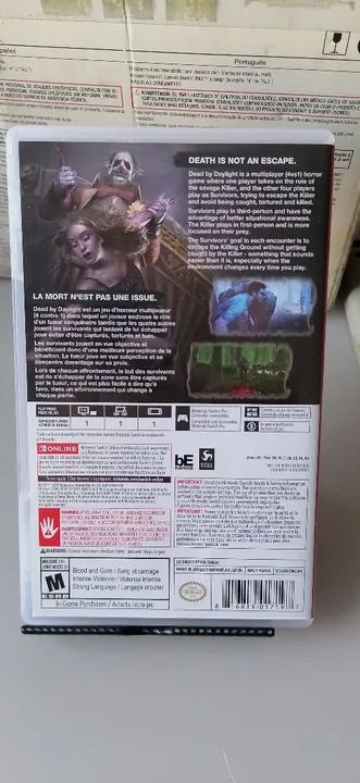Leia o anúncio Somente vend jogo de Nintendo switch Dead By Day light usado  - Foto 2