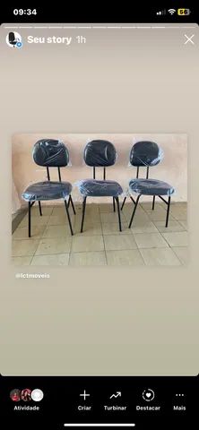 Cadeira de escritório fixas  - Foto 2