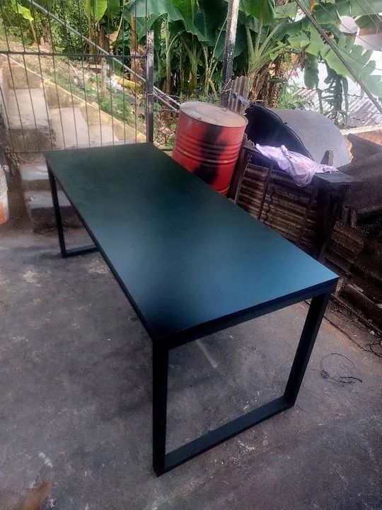 Mesa reta metalon 