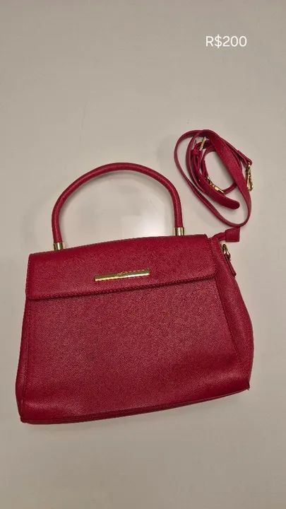 Bolsa Santa Lolla vermelha