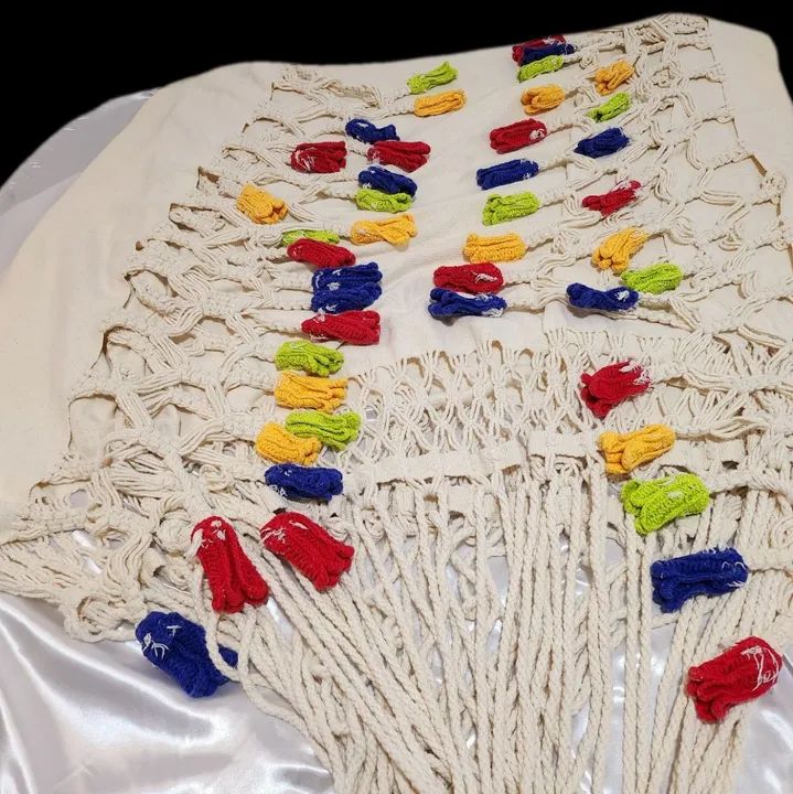 Rede em algodão com varanda  - Foto 2