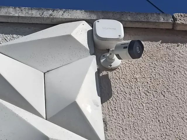 Kit completo já instalado 4 câmeras Intelbras  - Foto 3