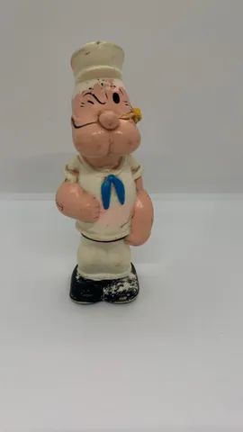 Boneco Popeye Estrela Vinil Vintage