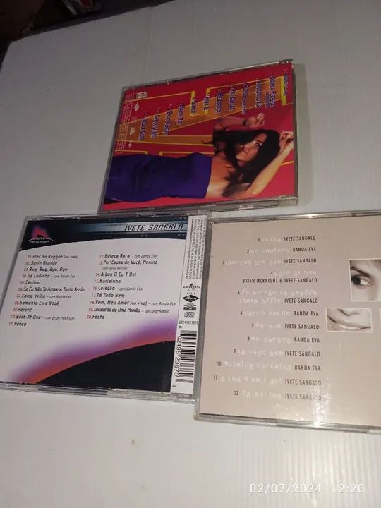 Ivete Sangalo + Banda Eva 3 CDs  - Foto 4