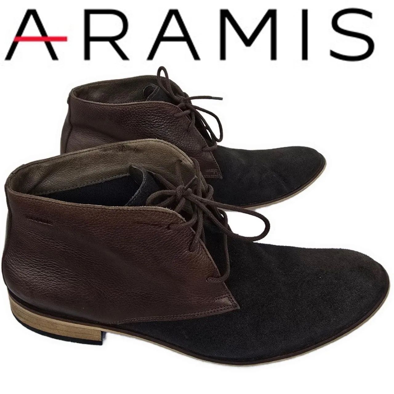 Bota Masculina Aramis Couro e Suede