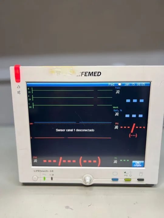 Monitor Multiparâmetros Lifetouch 10