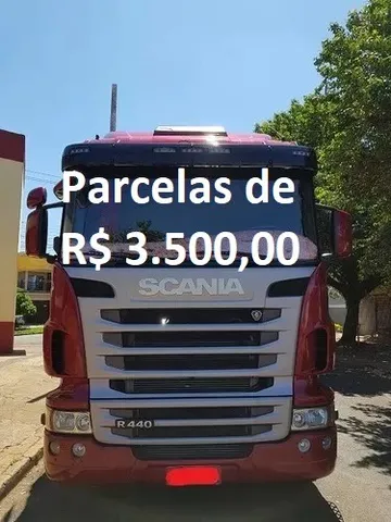 Scania R480 2018 na Carreta L.S. Entrada mais Parcelas com Contrato de Serviços