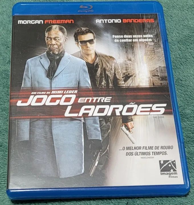Bluy-Ray Disc Filme Jogo entre Ladrões.
