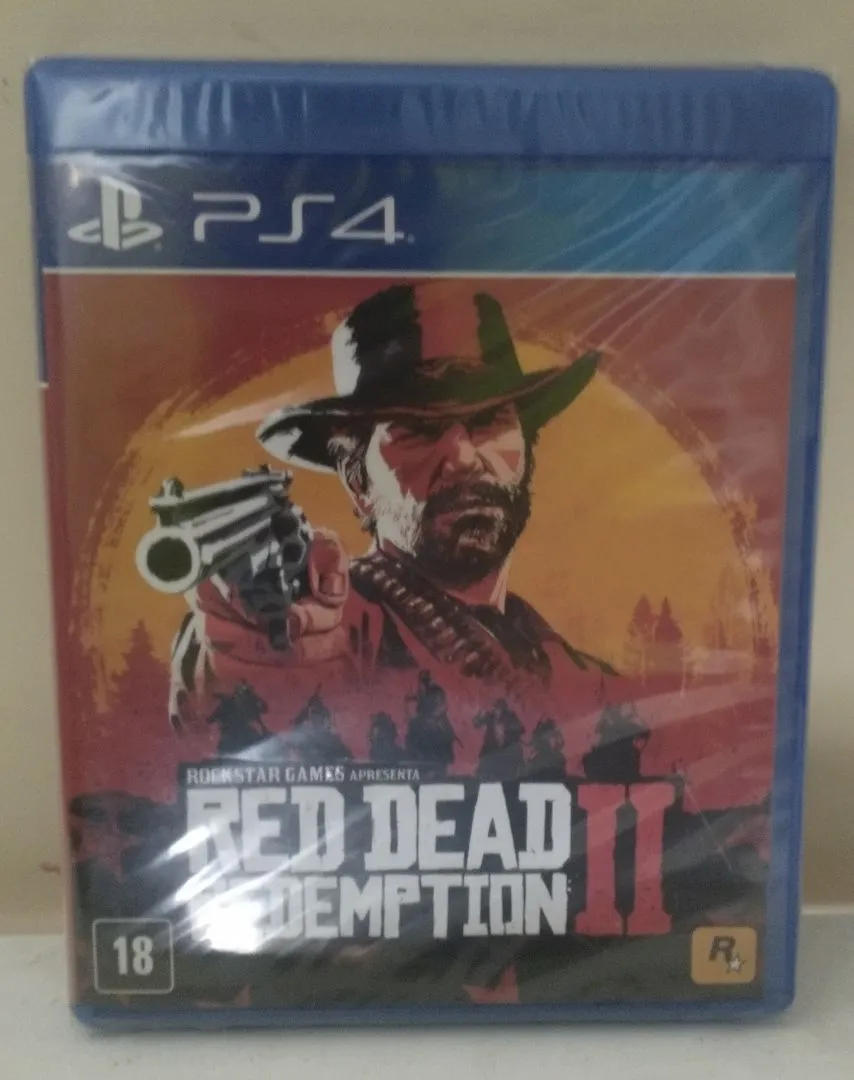 Jogo Red Dead Redemption 2 Ps4 Mídia Física Lacrado