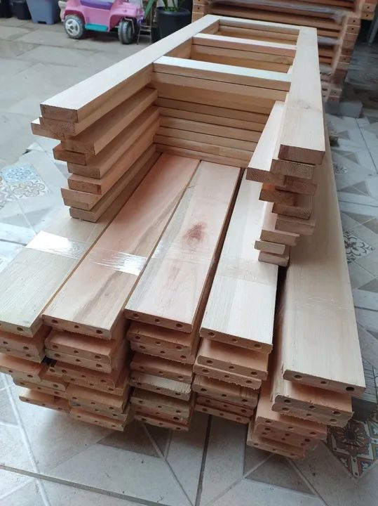 Beliche madeira eucalipto reforçado novos PROMOÇÃO IMPERDÍVEL HOJE  - Foto 3