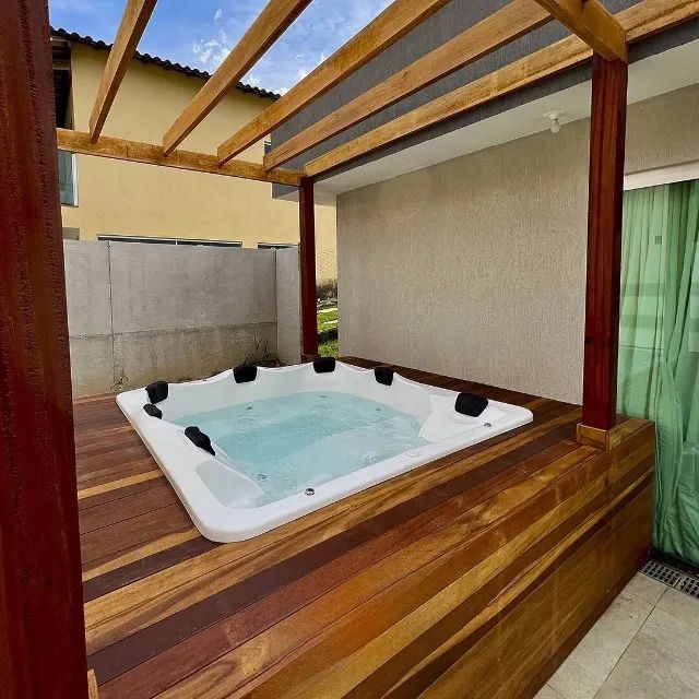 Spa de 7 lugares (jacuzzi, Ofurô, banheira) completo com hidro e aquecedor. - Foto 5