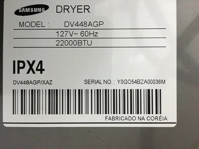 Máquina secar roupa Samsung 17kg gás - Foto 5