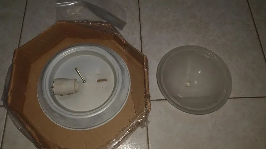 Conjunto de luminárias para uso interno. - Foto 5