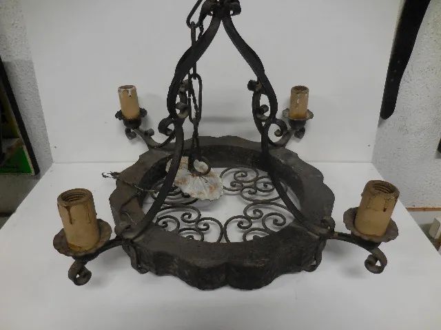 lustre luminaria antiga - Foto 2