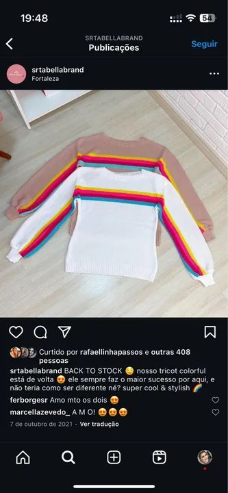Tricô srta bela