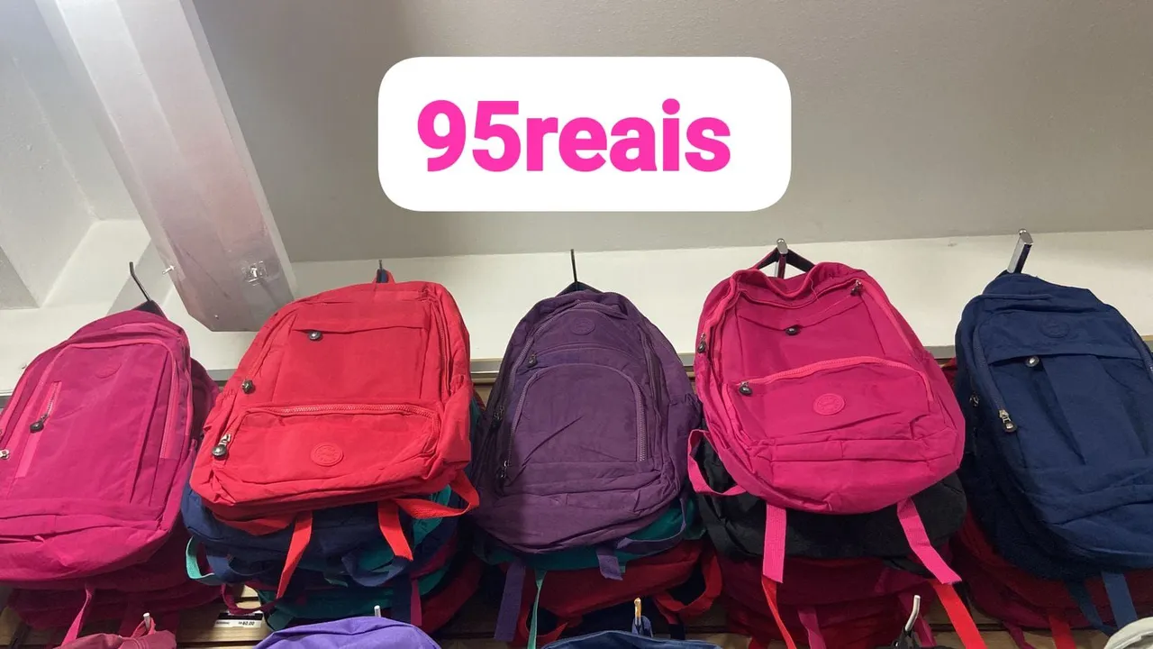 Mochila de nylon