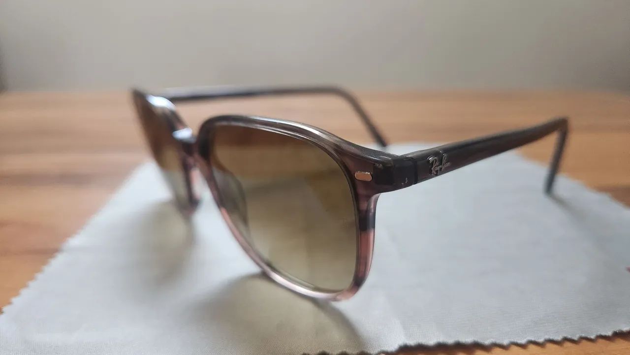 Óculos de Sol Ray-Ban Leonard Unissex - Foto 3