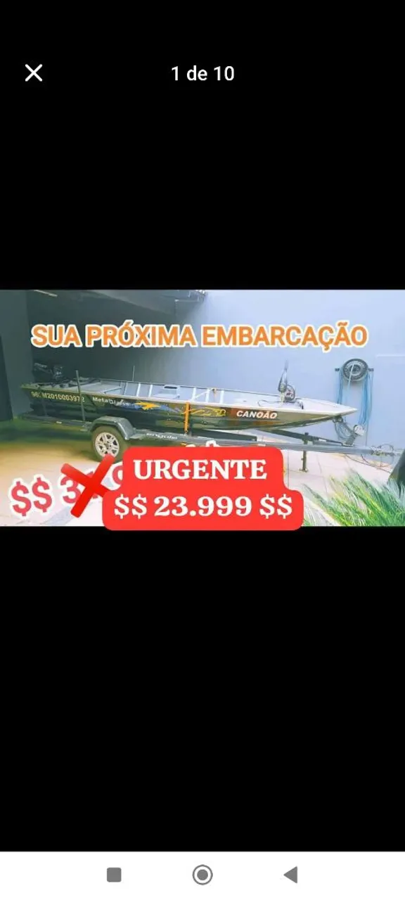Sua Próxima Embarcação!!! Chama whatsapp