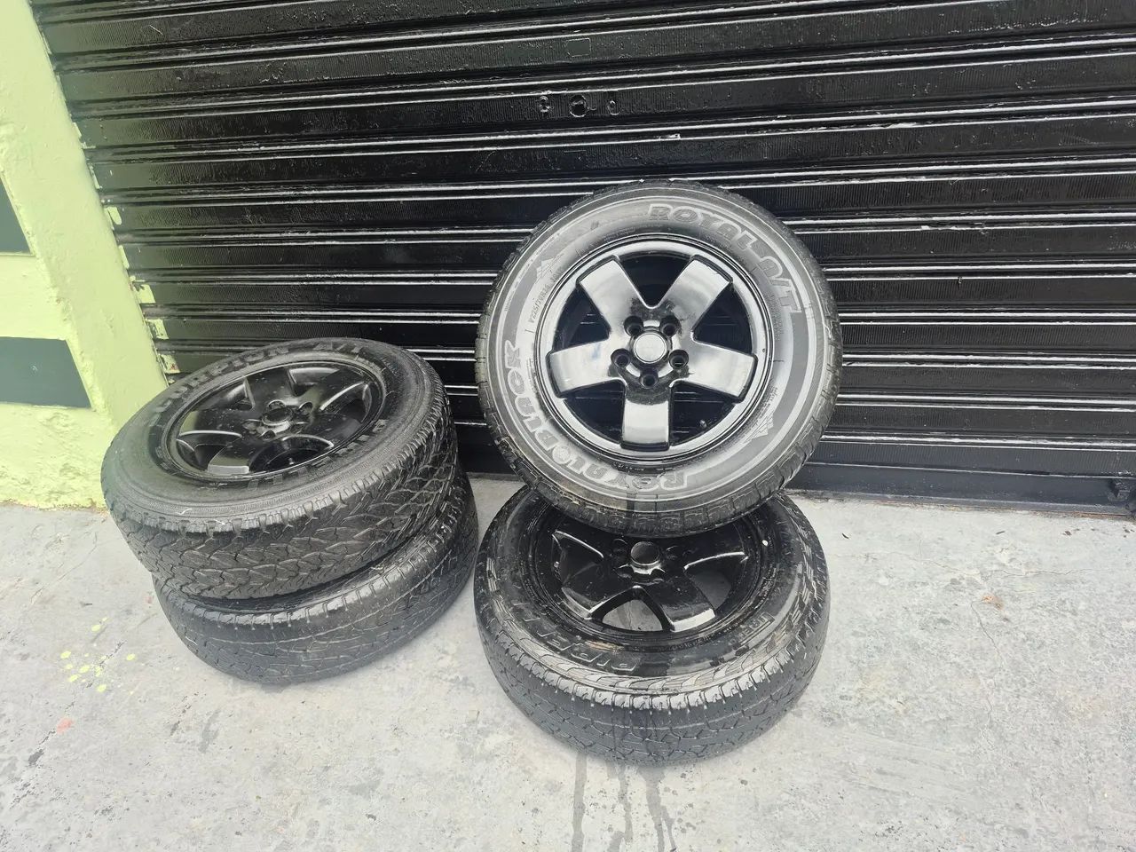 Rodas para pikps com pneus 5 furos oportunidade