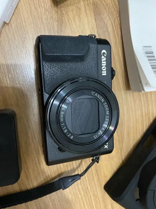 Câmera Canon G7 X Mark ii Usada - Foto 5