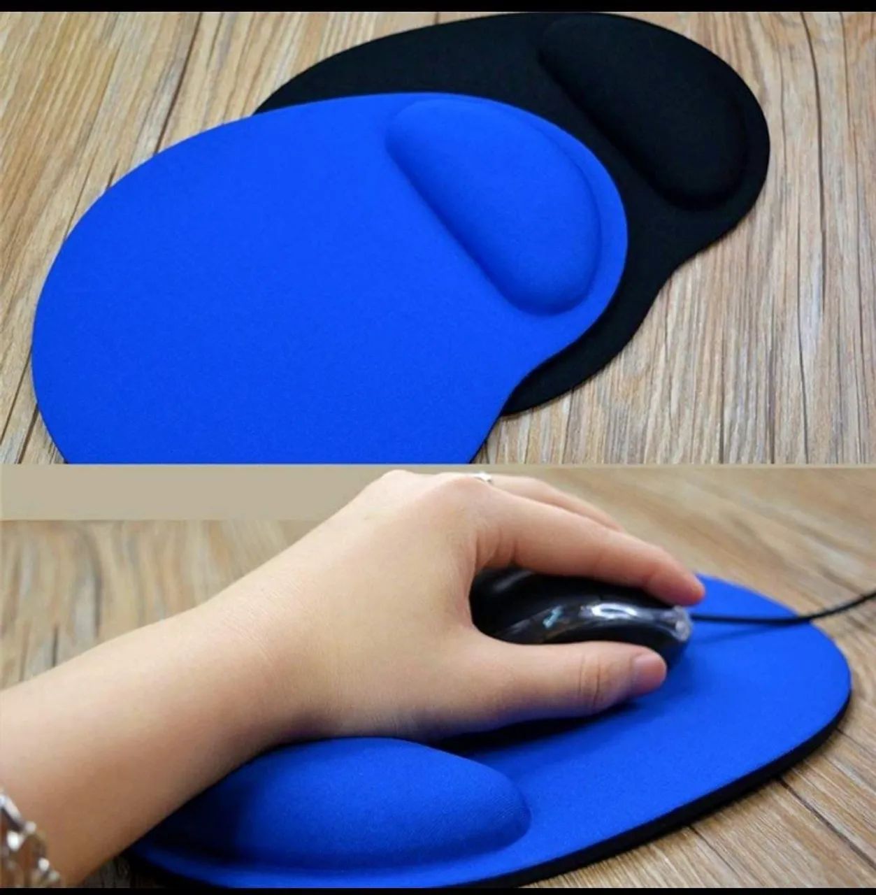 Suporte para Mouse com Apoio para o Punho - Conforto e Precisão!
