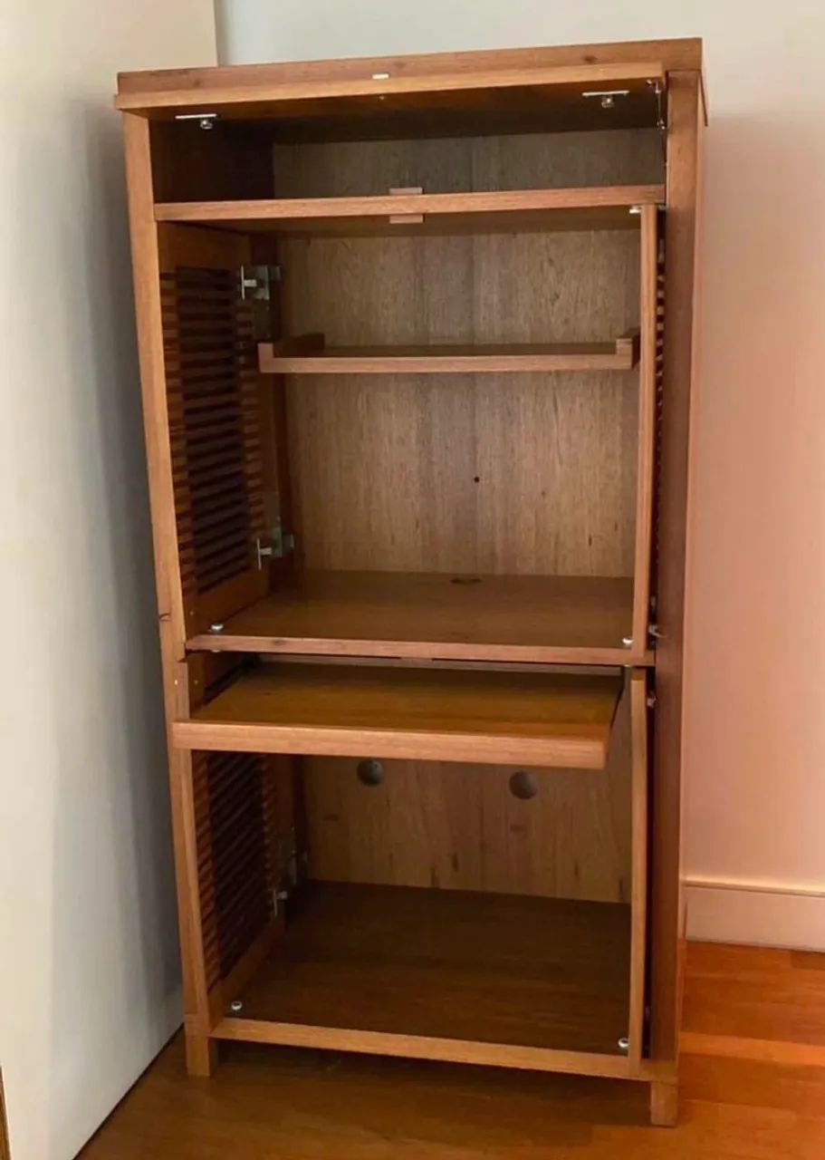 Armário Multifuncional de Madeira Freijó  - Foto 2